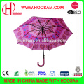2017 beautiful double 8ribs straight ladies umbrella
